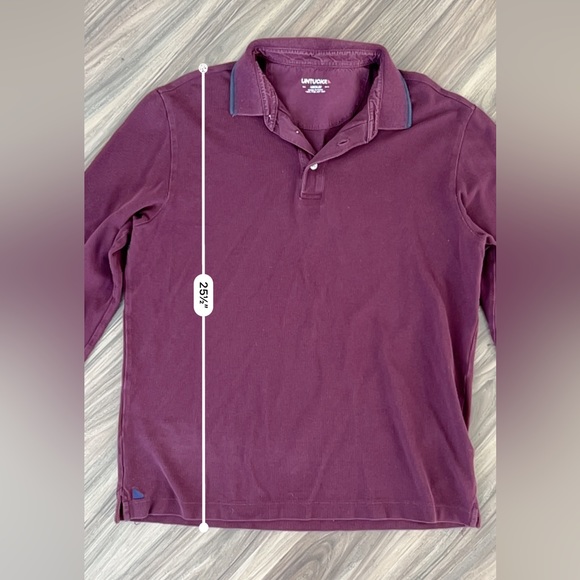 Untuckit mens long sleeve‎ polo - Picture 5 of 6